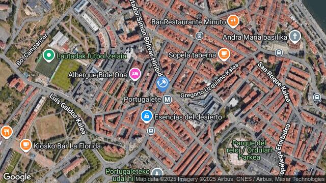 Ubicación de la subastas Subasta de vivienda en PORTUGALETE