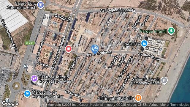 Ubicación de la subastas Subasta de vivienda en Roquetas de Mar