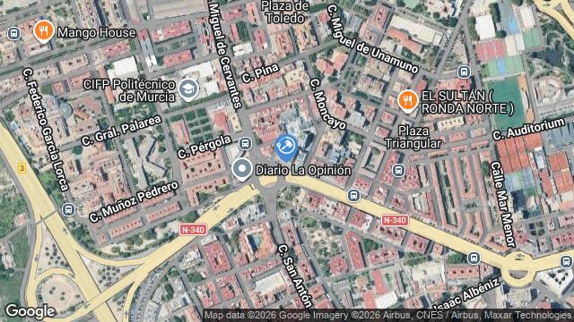 Ubicación de la subastas Subasta de garaje en MURCIA