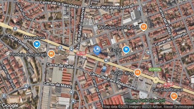 Ubicación de la subastas Subasta de local comercial en SABADELL