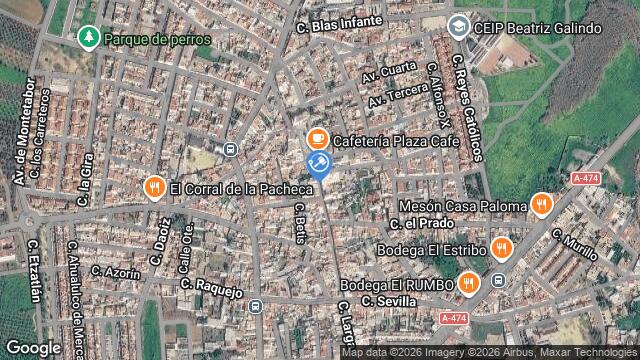 Ubicación de la subastas Subasta de 1/3 parte ind.prado torre  ( bollullos mitacion - sevilla) en SEVILLA