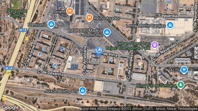 Ubicación de la subastas Subasta de garaje en MADRID