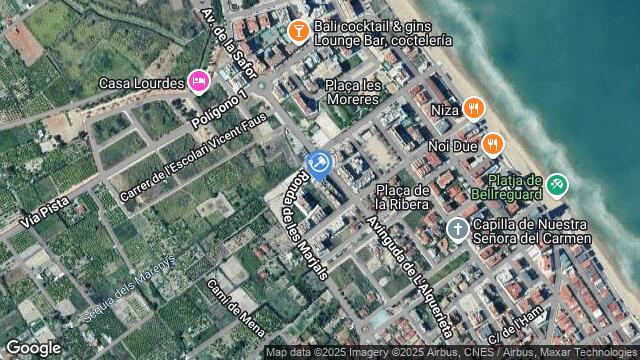 Ubicación de la subastas Subasta de vivienda en BELLREGUARD