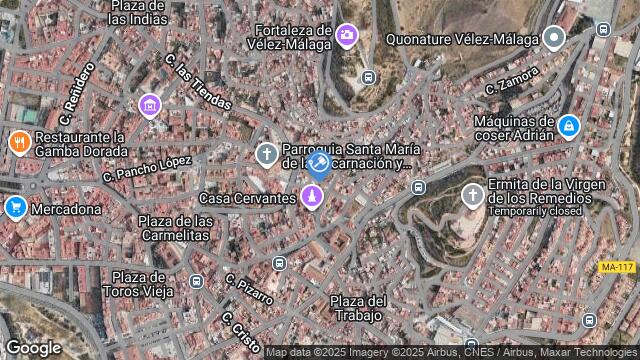 Ubicación de la subastas Subasta de vivienda en VÉLEZ MÁLAGA