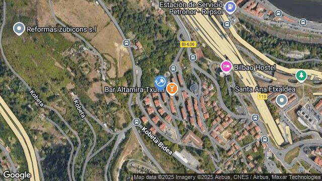 Ubicación de la subastas Subasta de vivienda en BILBAO