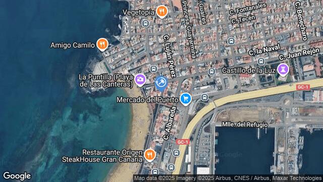 Ubicación de la subastas Subasta de vivienda en Las Palmlas de Gran Canaria