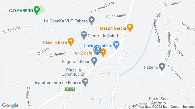 Ubicación de la subastas Subasta de vivienda en FABERO