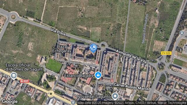 Ubicación de la subastas Subasta de pz jacinto benavente ( sagunto/sagunt) en SAGUNTO/SAGUNT