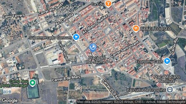Ubicación de la subastas Subasta de vivienda en L'ALCUDIA DE CRESPINS