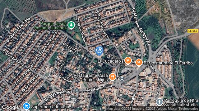 Ubicación de la subastas Subasta de solar en Palomares del Rio