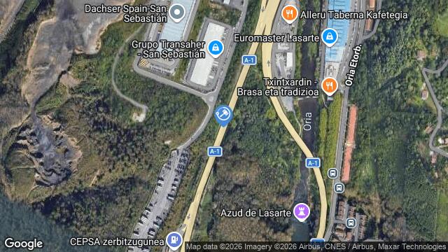 Ubicación de la subastas Subasta de nave industrial en USURBIL