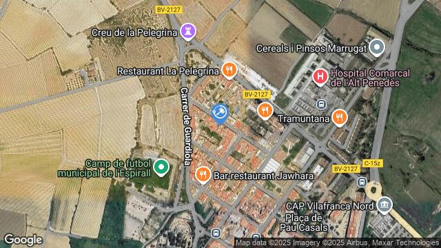 Ubicación de la subastas Subasta de local comercial en Vilafranca del Penedés