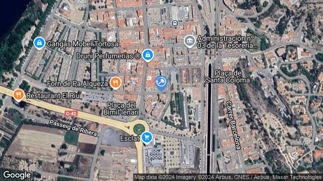 Ubicación de la subastas Subasta de local comercial en Tortosa