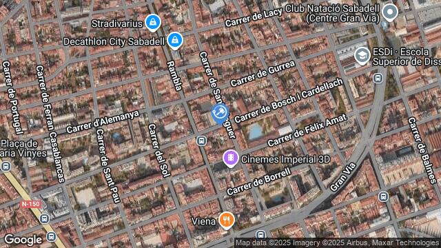 Ubicación de la subastas Subasta de vivienda en Sabadell