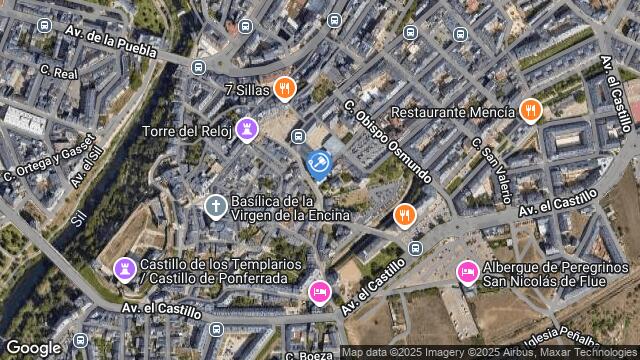 Ubicación de la subastas Subasta de vivienda en Ponferrada