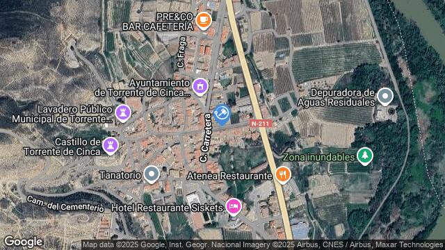 Ubicación de la subastas Subasta de vivienda en TORRENTE DE CINCA