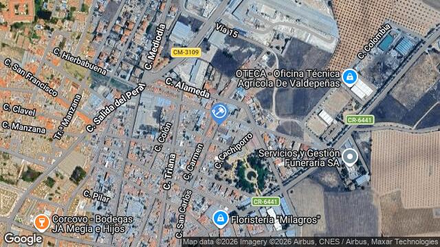 Ubicación de la subastas Subasta de cl san carlos en Ciudad Real