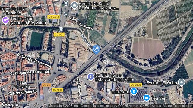 Ubicación de la subastas Subasta de local comercial en ORIHUELA