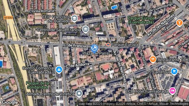 Ubicación de la subastas Subasta de vivienda en FUENLABRADA