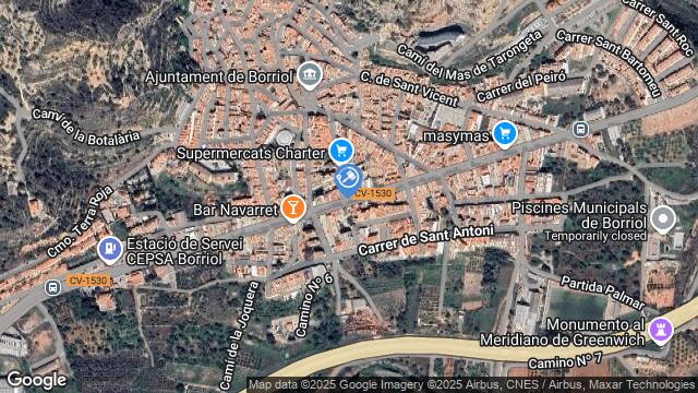 Ubicación de la subastas Subasta de vivienda en Borriol