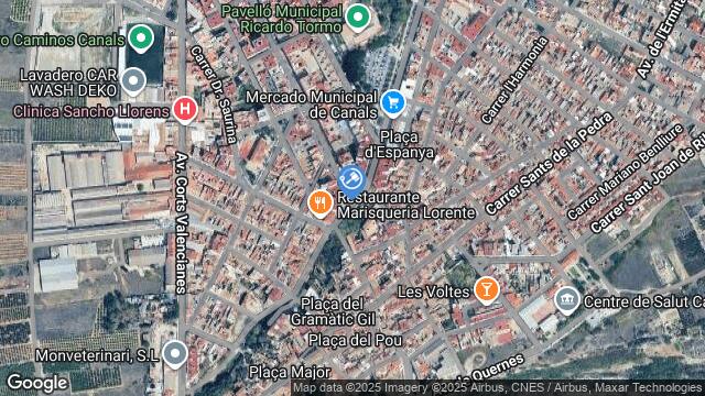 Ubicación de la subastas Subasta de vivienda en CANALS