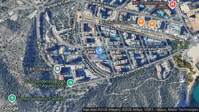 Ubicación de la subastas Subasta de vivienda en VILLAJOYOSA