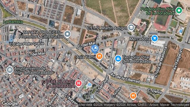 Ubicación de la subastas Subasta de cl igualdad ( pilar de la horadada) en PILAR DE LA HORADADA