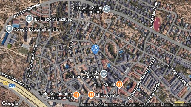 Ubicación de la subastas Subasta de garaje en TORRELODONES