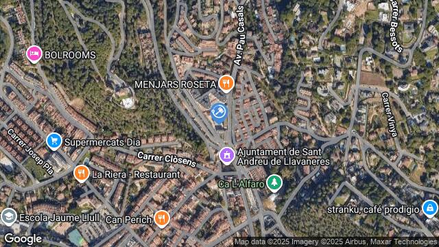 Ubicación de la subastas Subasta de vivienda en SANT ANDREU DE LLAVANERES