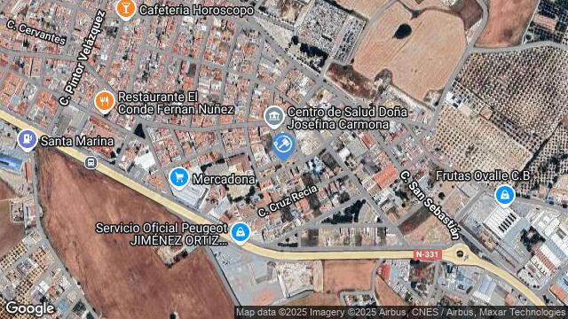 Ubicación de la subastas Subasta de vivienda en FERNAN-NUÑEZ
