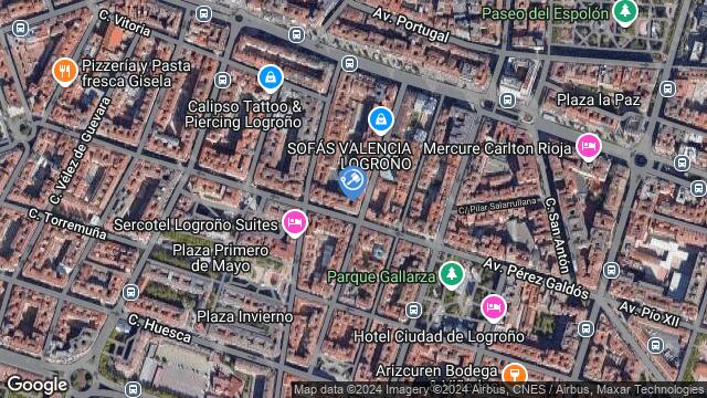 Ubicación de la subastas Subasta de vivienda en LOGROÑO