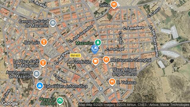 Ubicación de la subastas Subasta de vivienda en MAZARRON