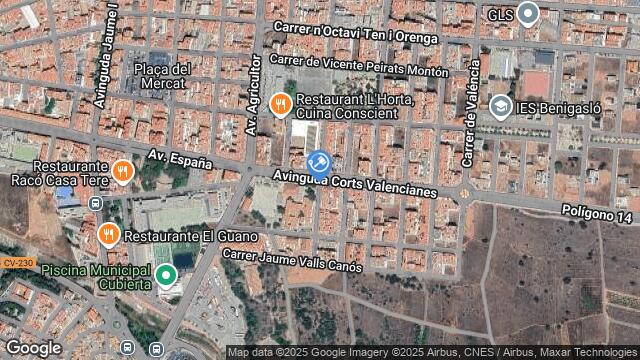 Ubicación de la subastas Subasta de local comercial en VALL D´UIXO