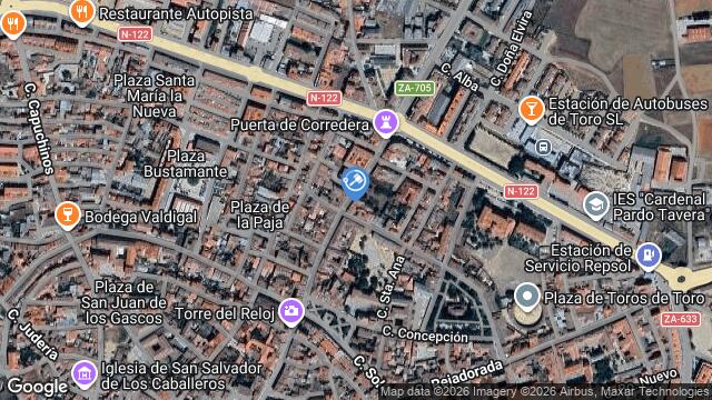 Ubicación de la subastas Subasta de vivienda en TORO