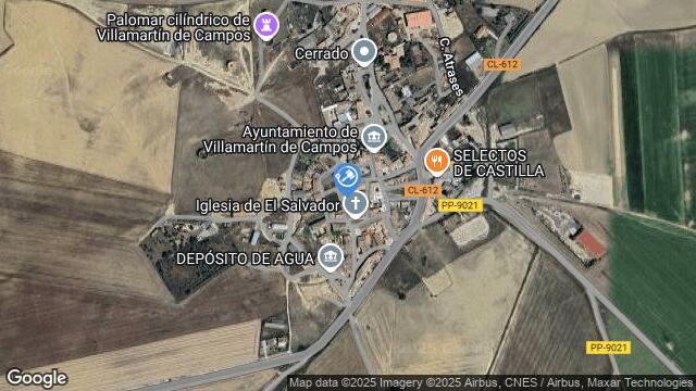 Ubicación de la subastas Subasta de finca rústica en VILLAMARTIN DE CAMPOS