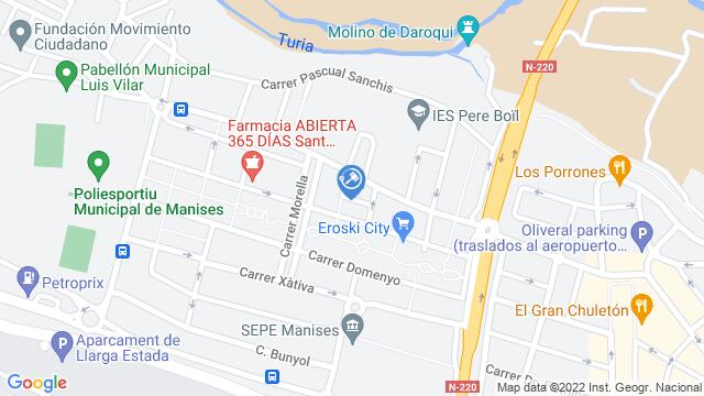 Ubicación de la subastas Subasta de vivienda en BENIMAMET