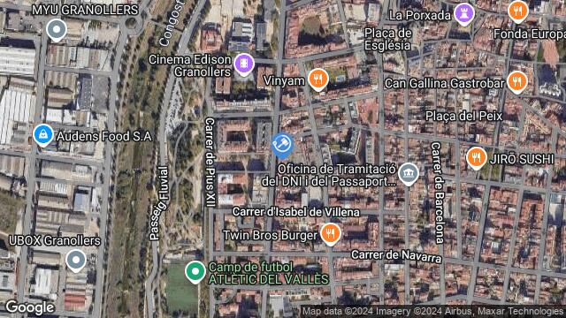 Ubicación de la subastas Subasta de vivienda en Granollers