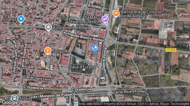 Ubicación de la subastas Subasta de garaje en ALDAIA