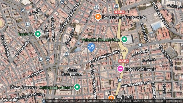 Ubicación de la subastas Subasta de vivienda en ALMERIA