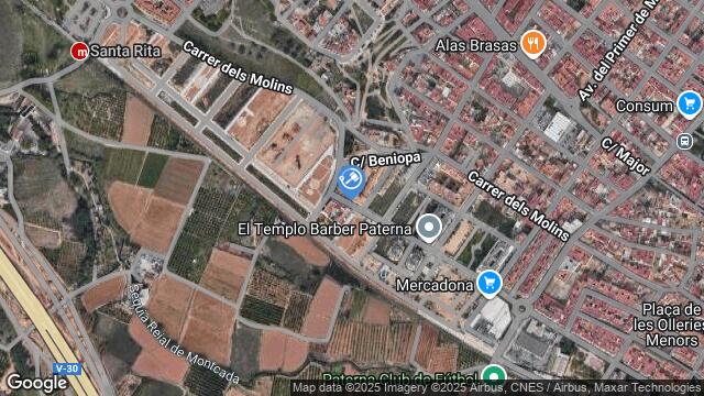 Ubicación de la subastas Subasta de vivienda en PATERNA