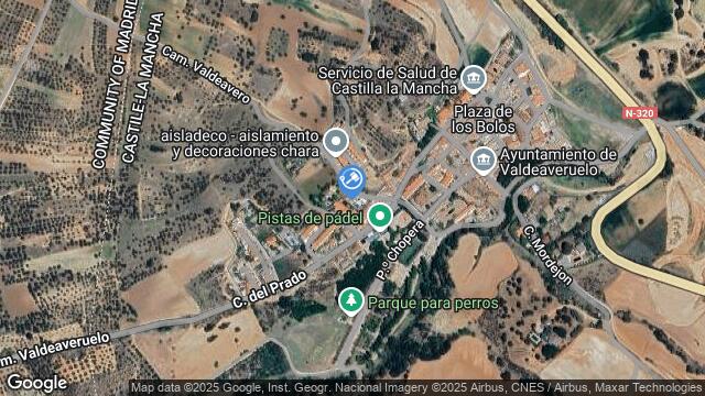 Ubicación de la subastas Subasta de solar en Valdeaveruelo