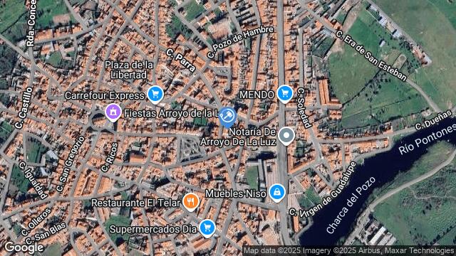 Ubicación de la subastas Subasta de cl salvatierra de los barros ( arroyo de la luz) en ARROYO DE LA LUZ