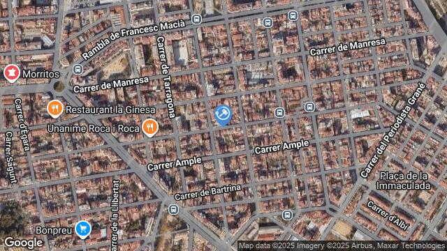 Ubicación de la subastas Subasta de garaje en Terrassa