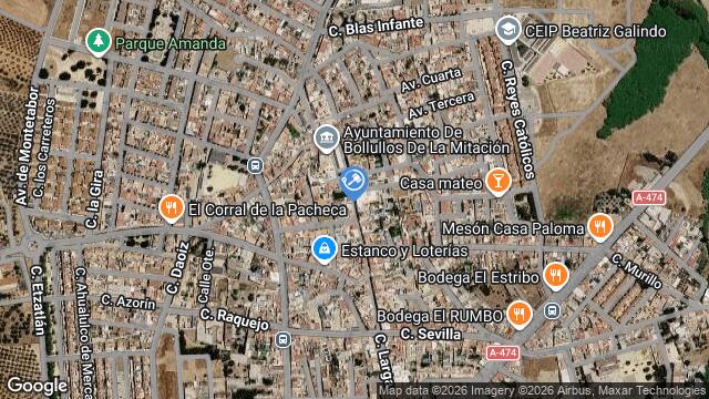 Ubicación de la subastas Subasta de 1/3 parte ind.prado torre  ( bollullos mitacion - sevilla) en SEVILLA