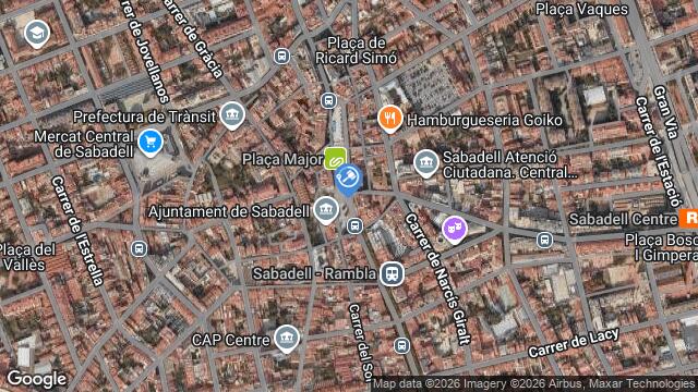 Ubicación de la subastas Subasta de vivienda en Sabadell