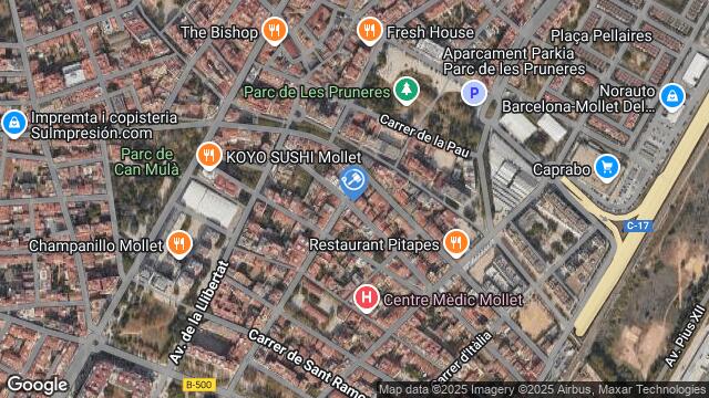 Ubicación de la subastas Subasta de vivienda en MOLLET DEL VALLES