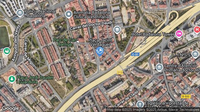 Ubicación de la subastas Subasta de vivienda en Badalona