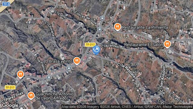 Ubicación de la subastas Subasta de garaje en La Victoria de Acentejo