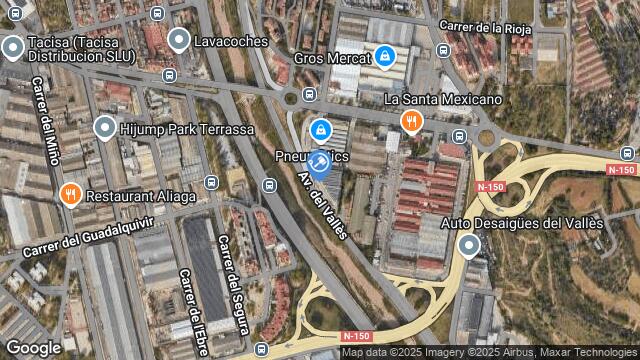 Ubicación de la subastas Subasta de nave industrial en Terrassa