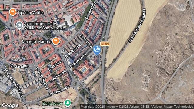 Ubicación de la subastas Subasta de cl guerrita ( velilla de san antonio) en VELILLA DE SAN ANTONIO